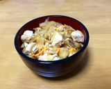 簡単お手軽 基本の親子丼 男流作り方5写真