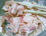 はんぺんの明太帆立サラダ挟み焼作り方1写真