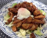 とろける酒粕味噌だれ鶏肉丼　夏バテ対策作り方9写真