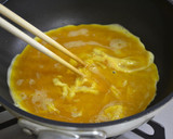 お弁当用の甘い卵焼き作り方4写真