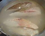 真鯛の煮付け☆ごぼう入り♪作り方1写真