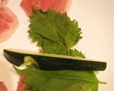 ズッキーニの青じそ肉巻き作り方3写真