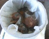 【圧力鍋】鶏手羽とどんこの赤ワイン煮作り方1写真