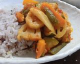 チキンも入った♪根菜ラタトゥイユ作り方10写真