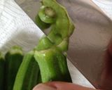 オクラ甘酢漬け作り方1写真