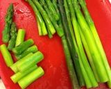 アスパラの胡麻和え作り方1写真