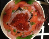 大切な彼へ♡うまカワ海鮮丼記念日ver.作り方6写真