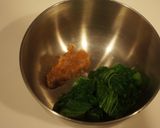 かつお菜のお浸し☆梅ペースト和え作り方3写真
