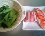 さっぱり♬チンゲン菜の冷た～い中華サラダ作り方2写真