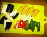 夏野菜の三杯酢漬け作り方1写真