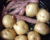 簡単☆じゃがいもで☆蒸しじゃがソーセージ作り方5写真