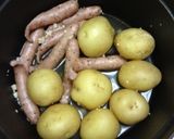簡単☆じゃがいもで☆蒸しじゃがソーセージ作り方6写真