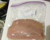 蒸し鶏の梅ドレッシング和え作り方1写真
