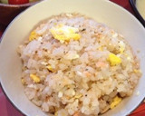 簡単鮭とマヨ卵とゆかりの炊き込み混ぜご飯作り方6写真