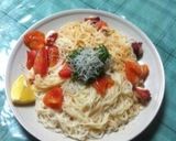 たことトマトのそうめんチャンプル作り方5写真