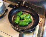 ピーマンの椎茸詰め作り方9写真
