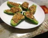 ピーマンの椎茸詰め作り方11写真