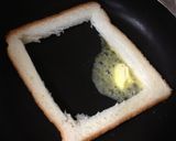 【朝トースト】タマゴチーズ内包サンド作り方2写真