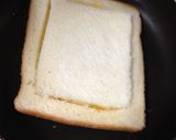 【朝トースト】タマゴチーズ内包サンド作り方5写真