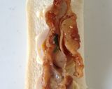 絶品 煮卵入りチキンサンド作り方5写真