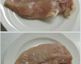 ж。。゜゜鶏ムネ肉の水煮チキン゜゜。。ж作り方1写真