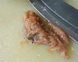 血液サラサラ　豚タマ梅肉さっぱり和え作り方3写真