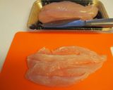 U・ェ・Uワンコ用ささみごまのりせんべい作り方1写真