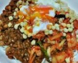 1人暮らしの簡単ランチ　納豆キムチうどん作り方9写真