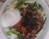 1人暮らしの簡単ランチ　納豆キムチうどん作り方13写真