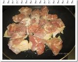 フライパンひとつで鶏肉のバルサミコ炒め作り方2写真