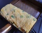 ネギ入り卵焼き作り方6写真