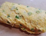 ネギ入り卵焼き作り方7写真