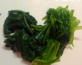 超簡単♪ほうれん草となめ茸のあえ物作り方3写真