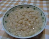 ★簡単でヘルシーな＊大手亡豆の甘煮＊♪作り方9写真