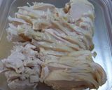 作りおきに♪鶏ムネの玉葱だれ作り方3写真