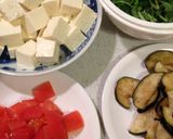 三つ葉香る♡豆腐とトマトのサラダ作り方5写真