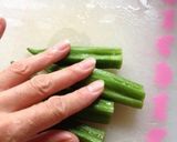 簡単☆たたきオクラの海苔和え☆酒の肴に作り方1写真