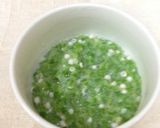 簡単☆たたきオクラの海苔和え☆酒の肴に作り方6写真