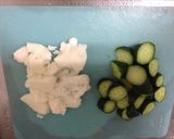 まぐろ、きゅうり、長芋の味噌和え作り方2写真
