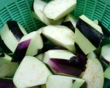 揚げ高野豆腐となすの含め煮作り方1写真