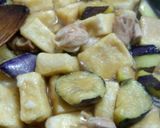 揚げ高野豆腐となすの含め煮作り方7写真