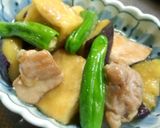 揚げ高野豆腐となすの含め煮作り方8写真