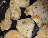 簡単♪鶏胸肉のしっとり♡ハーブパン粉焼き作り方4写真