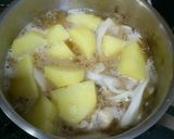 我が家の豚バラ肉じゃが作り方3写真