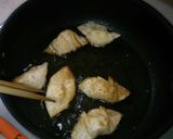 簡単チーズ餃子作り方4写真
