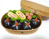 ざくろおにぎり☆お弁当作り方4写真