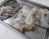 イカのトマト煮、南欧風作り方1写真
