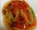たっぷり野菜のさっぱり甘酢あんかけ作り方5写真