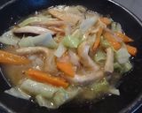 野菜たっぷり☆あんかけ焼きうどん作り方6写真