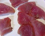 黒ニンニクオイル漬けマグロのカツ作り方1写真